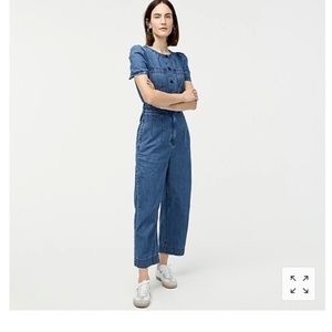 Patch pocket utility jumpsuit